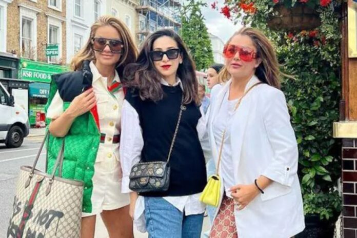 Karisma Kapoor Relishes London Vacation with Friends and Family