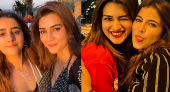 Kriti and Nupur Sanon Share Sibling Goals During Greece Vacation