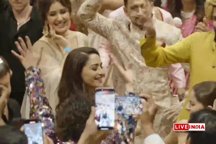 Madhuri Dixit's moves on 'Choli Ke Peeche ..' at Anant-Radhika's wedding