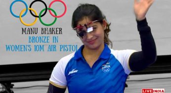 Manu Bhaker Makes History with Bronze in Women’s 10m Air Pistol
