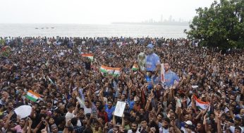 Mumbai’s Marine Drive Overflows with Fans Celebrating India’s T20 WC Victory