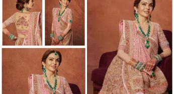 Nita Ambani’s Zardozi Ghagra Blouse Features Names of Her Children, Grandchildren