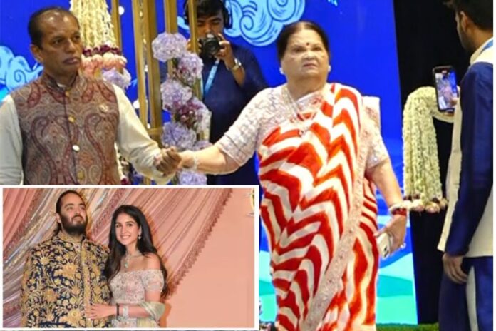 Kokilaben Ambani Attends Anant-Radhika's Puja Ceremony