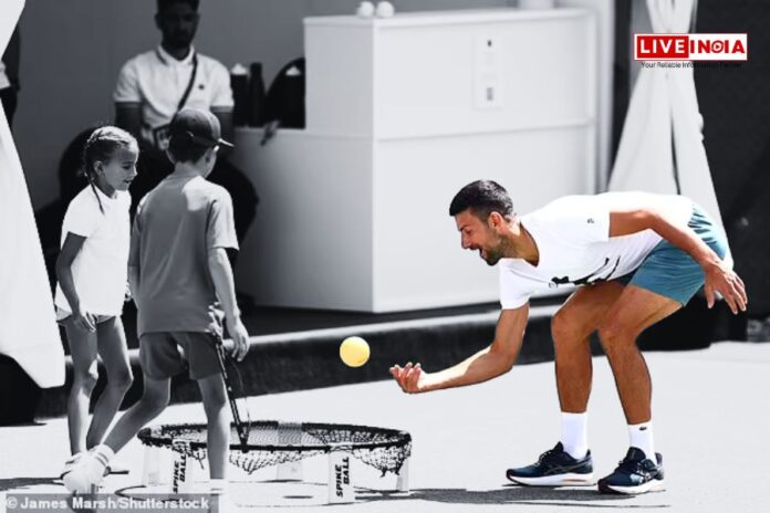 Novak Djokovic Enjoys Family Time Ahead of Wimbledon Semifinal Clash