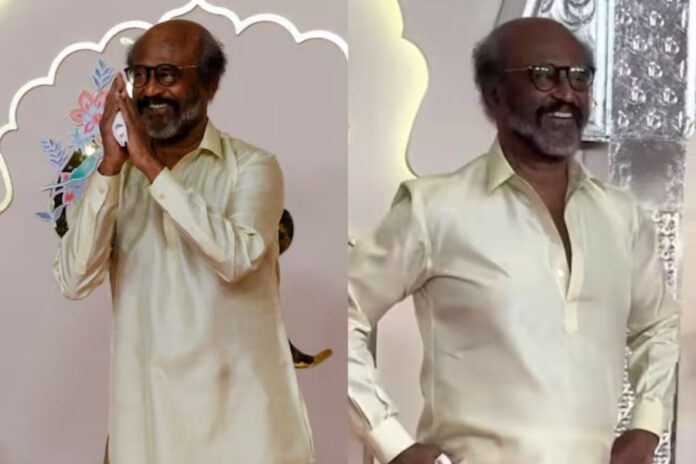 Rajinikanth Returns from Anant-Radhika's Wedding