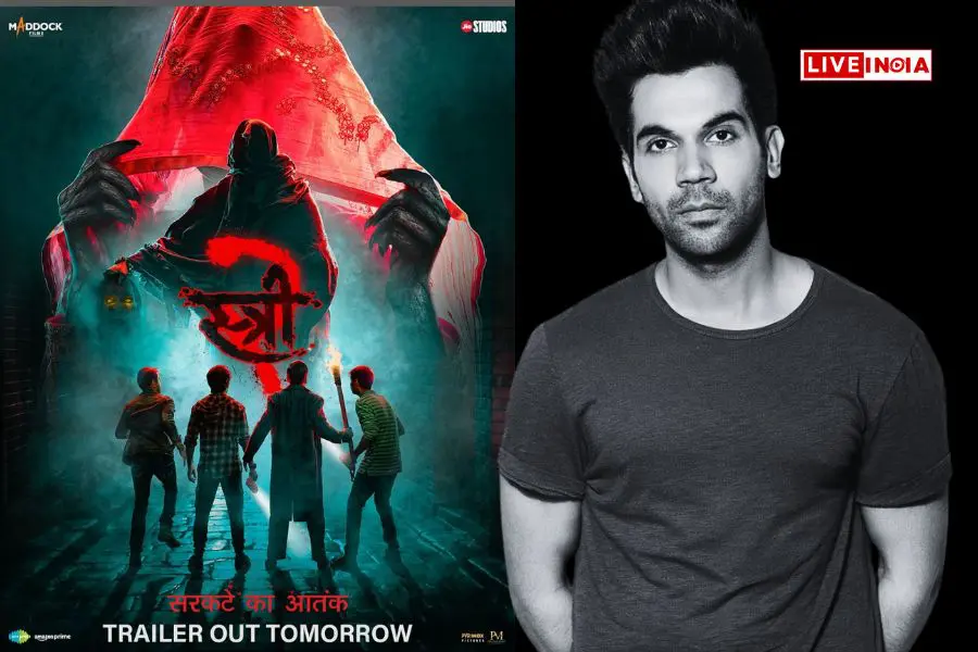 Rajkummar Rao and Shraddha Kapoor Unveil Intriguing Poster of 'Stree 2'