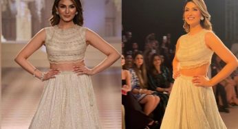 Riddhima Kapoor Shines on India Couture Week Runway