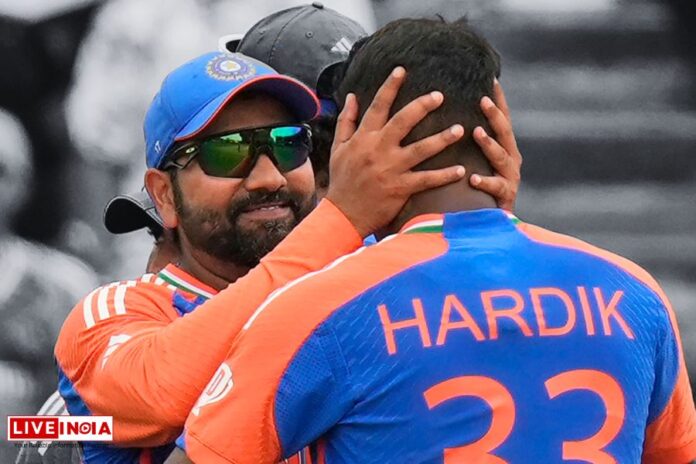 Rohit Sharma Praises Hardik Pandya's Heroics in T20 WC Final