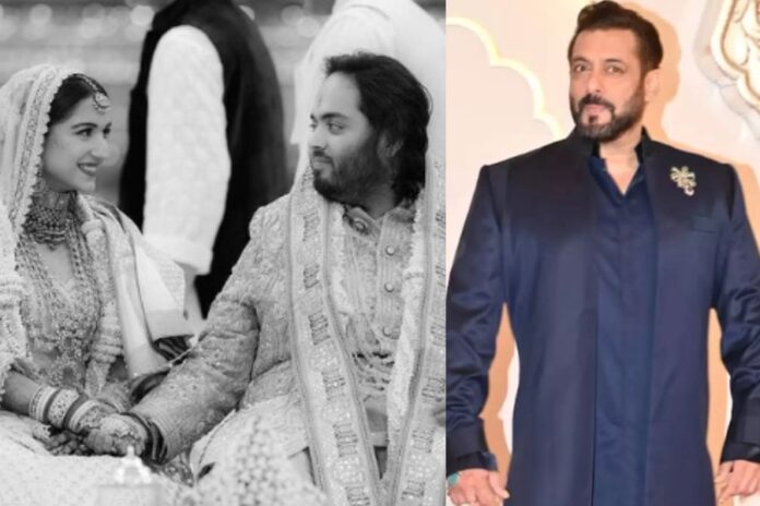 Salman Khan's Heartfelt Wishes to Newlyweds Anant and Radhika