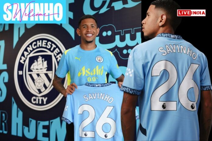 Manchester City Signs Brazilian Winger Savinho on Five-Year Deal