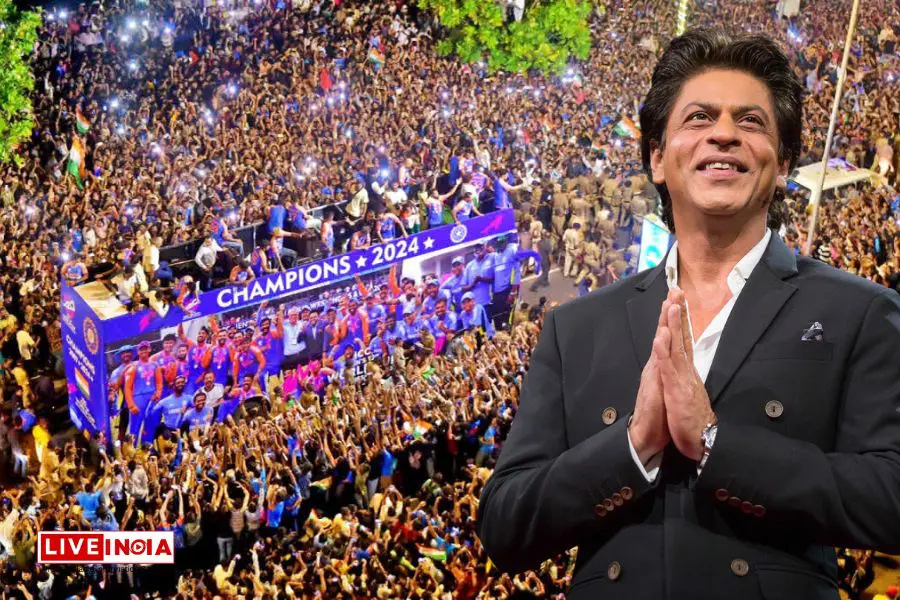 Shah Rukh Khan Celebrates Team India's Triumph with Heartfelt Message