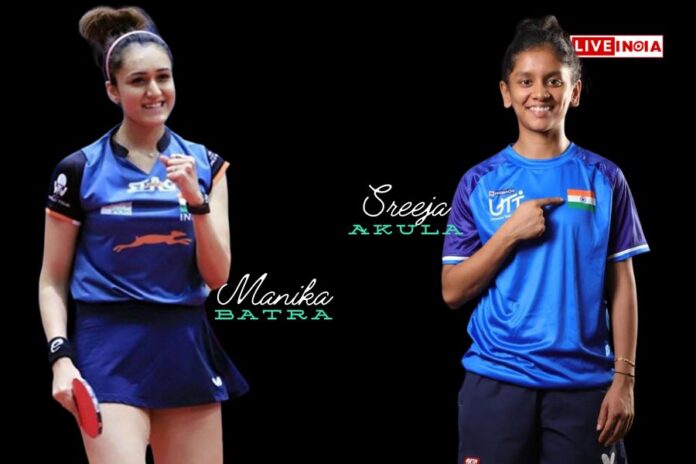 Sreeja Akula, Manika Batra highest-seeded Indian players at Olympics