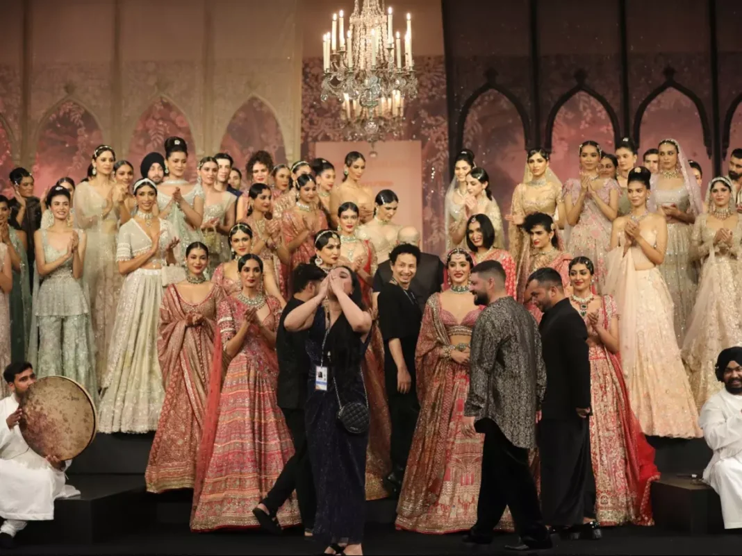 Tarun Tahiliani's 'Otherworldly' Collection Shines at India Couture Week 2024