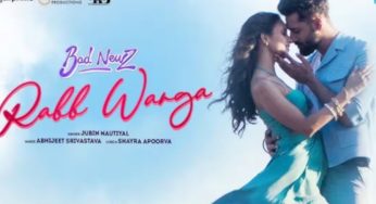 Vicky Kaushal and Triptii Dimri Shine in New ‘Bad Newz’ Track ‘Rabb Warga’