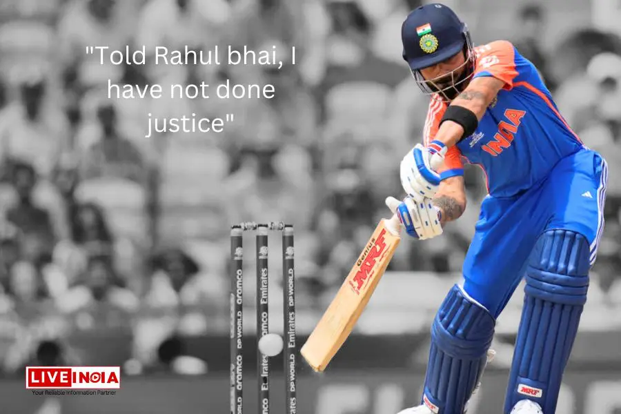 Virat Kohli Reflects on His Unforgettable T20 WC Final Performance
