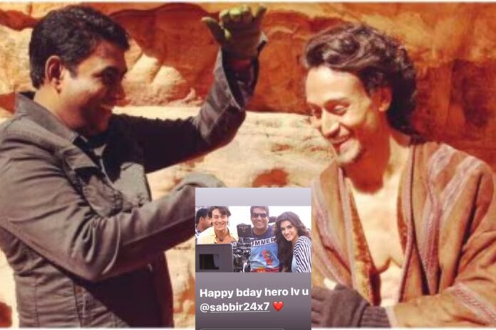 Tiger Shroff Celebrates 'Heropanti' Director Sabbir Khan's Birthday