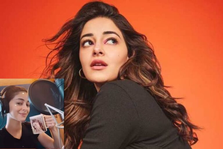 Ananya Panday Teases ‘Call Me Bae’ Dubbing Session on Instagram