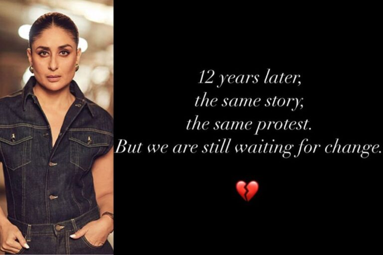 12 Years Later, We’re Still Waiting for Change”: Kareena Kapoor Condemns Kolkata Doctor’s Rape-Murder
