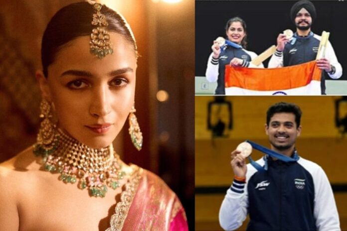 Alia Bhatt Celebrates Indian Shooters' Wins at Paris Olympics 2024