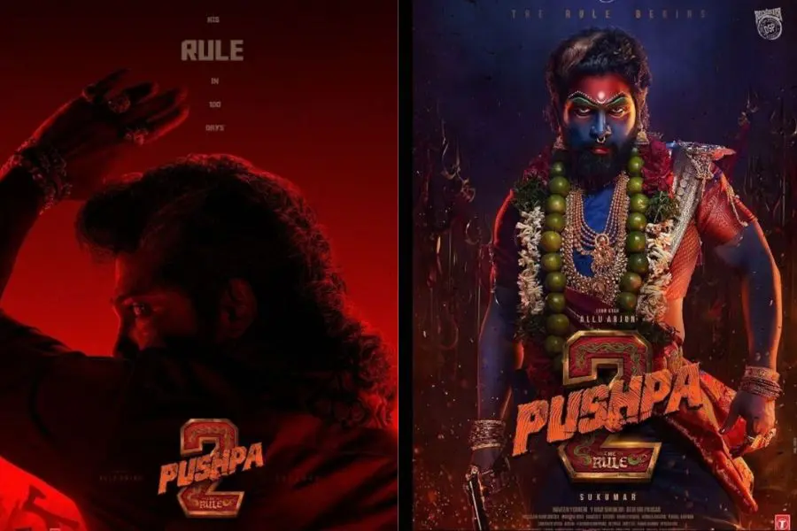 Allu Arjun Launches 100-Day Countdown for 'Pushpa 2' with New Poster