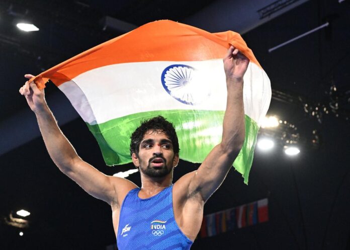 Aman Sehrawat Wins Bronze in 57kg Freestyle Wrestling