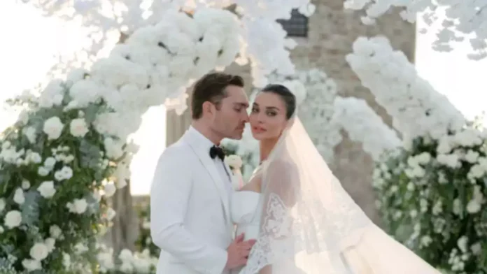 Amy Jackson and Ed Westwick Tie the Knot in a Romantic Italian Wedding