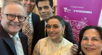 Australian PM Takes a Selfie with Rani Mukerji & Karan Johar