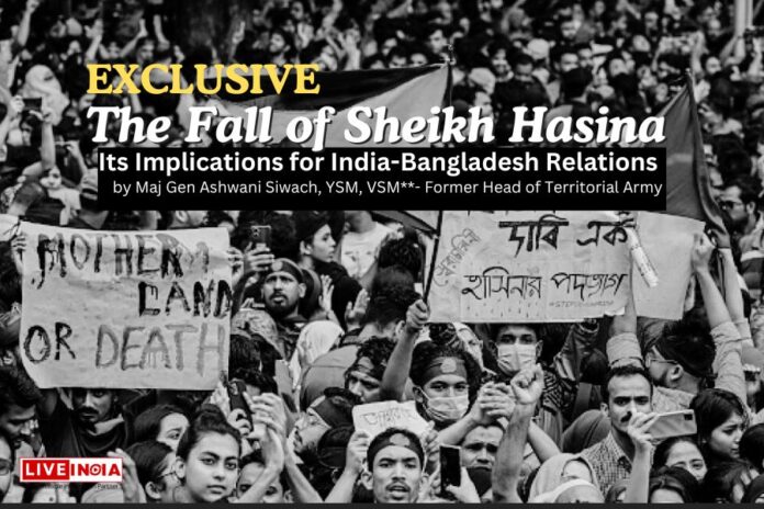 The Fall of Sheikh Hasina and Its Implications for India-Bangladesh Relations