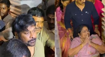 Chiranjeevi Visits Tirumala to Seek Lord Balaji’s Blessings Ahead of 69th Birthday