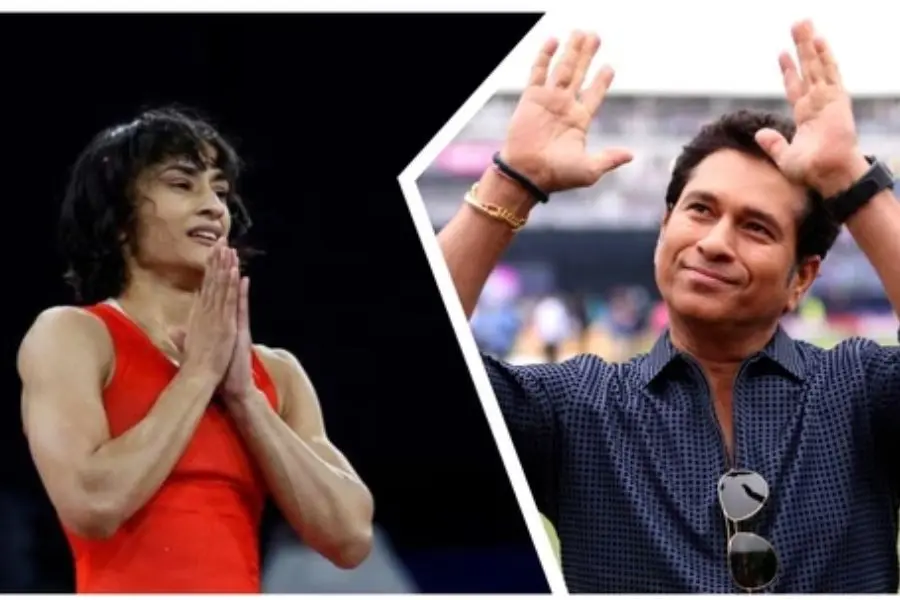 "Definitely Deserves Silver...": Sachin Tendulkar Supports Vinesh Phogat's Medal Appeal
