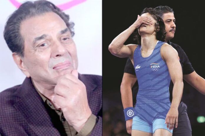 Dharmendra Honors Vinesh Phogat After Emotional Retirement