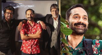 Fahadh Faasil Celebrates Birthday with Rajinikanth and Amitabh Bachchan on Vettaiyan Set