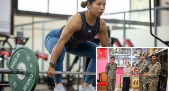 Indian Army Honors Mirabai Chanu for Stellar Performance at Paris Olympics