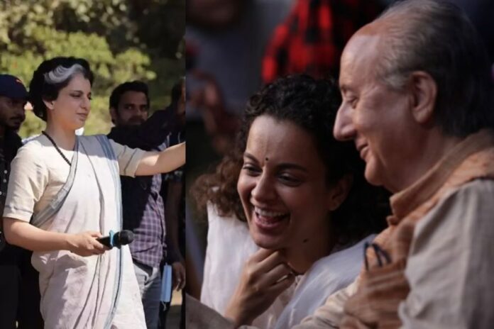 Kangana Ranaut Shares BTS Moments from 'Emergency' Sets, Announces Upcoming Track Release