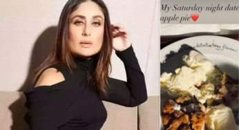 Kareena Kapoor Khan’s Sweet Saturday Night: Apple Pie Delight