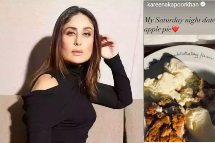 Kareena Kapoor Khan's Sweet Saturday Night: Apple Pie Delight