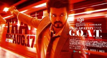 New Poster of Thalapathy Vijay’s ‘GOAT’ Unveiled; Trailer Release Date Announced