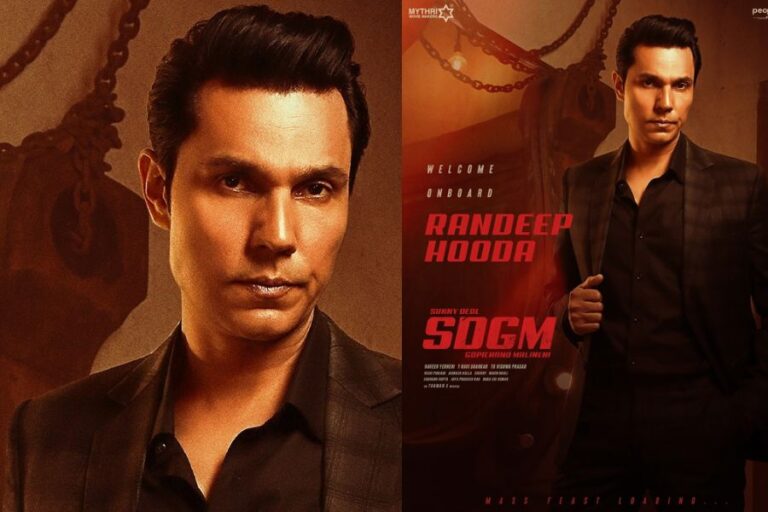 Randeep Hooda Joins Sunny Deol’s High-Octane Action Film ‘SDGM