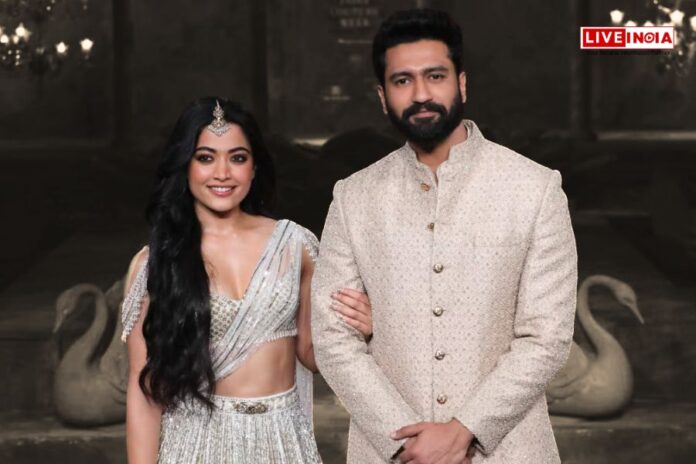 Vicky Kaushal and Rashmika Mandanna Dazzle as Showstoppers at ICW 2024 Finale