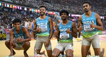 Amoj Jacob Eyes Olympic Gold in 4x400m Relay