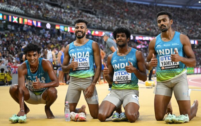 Amoj Jacob Eyes Olympic Gold in 4x400m Relay