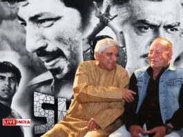 Salim Javed Reunite for Special Screening of Iconic Film Sholay in Mumbai