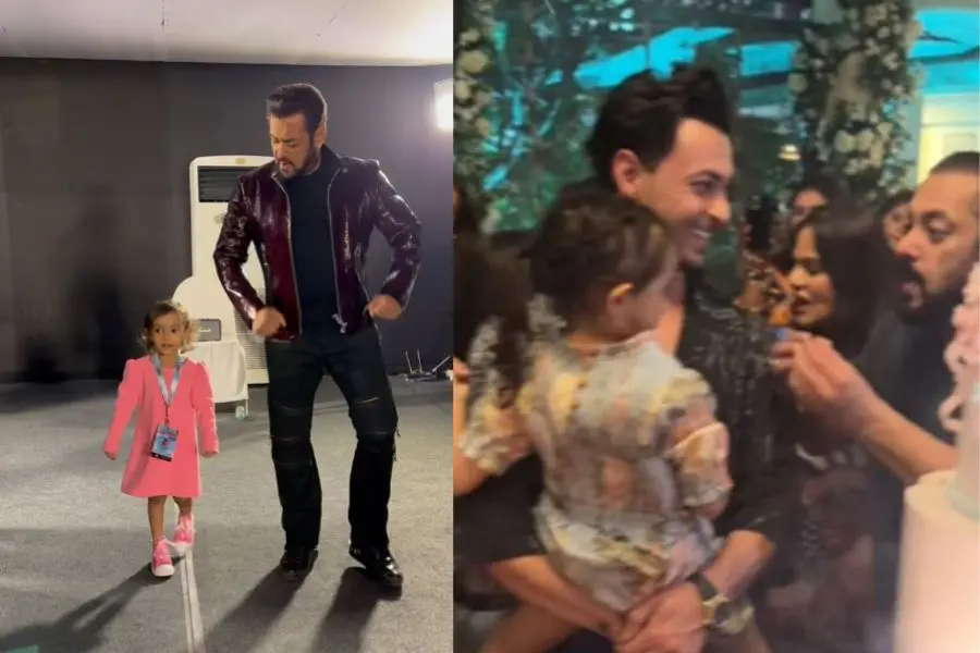 Salman Khan's Playful 'Mamu' Side Shines with Niece Ayat at Arpita's Birthday Bash