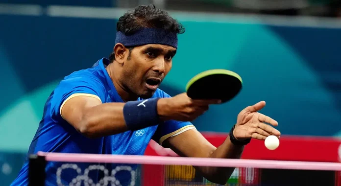 Indian Men's Table Tennis Team's Campaign Ends at Paris Olympics