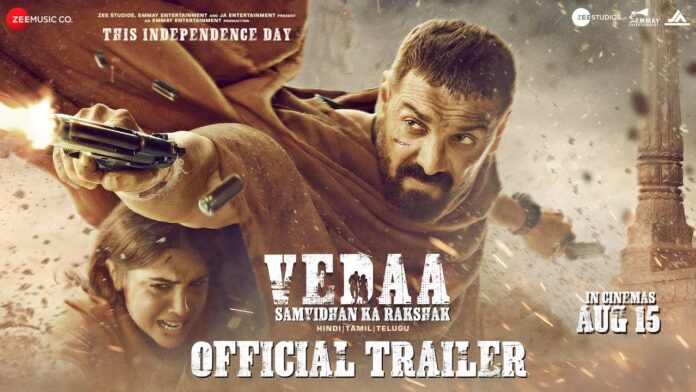 John Abraham’s Independence Day Thriller ‘Vedaa’ Unveils Powerful Trailer