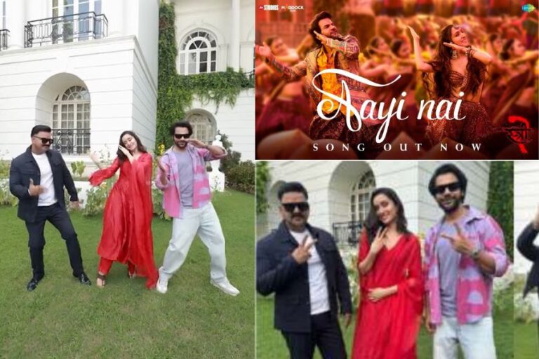 Shraddha Kapoor and Rajkummar Rao Dance with Pawan Singh in Vibrant ‘Aayi Nai’ Reel for ‘Stree 2’