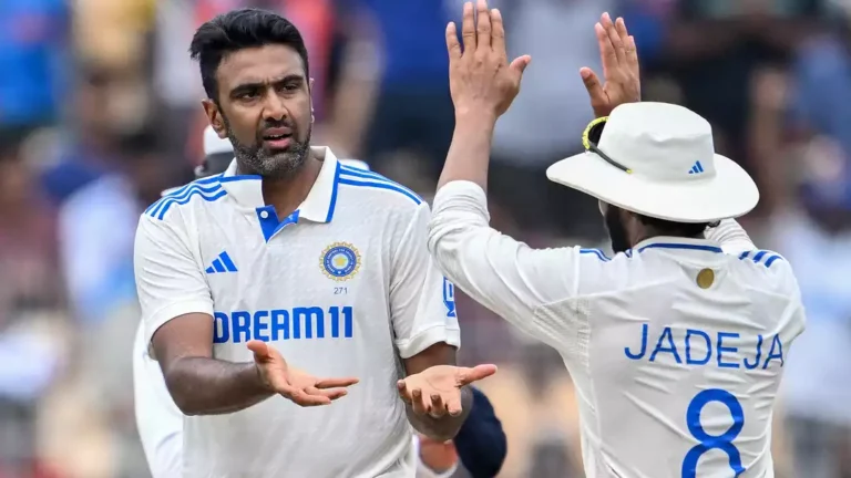 IND VS BANG : Ashwin-Jadeja Duo Helps India Win By 280 Runs