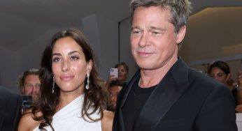 Brad Pitt And Ines De Ramon Made Their Red Carpet Debut As A Couple At The Venice International Film Festival