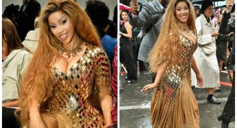 Cardi B Slays At Paris fashion week, Just Few Days After Delivering A Baby