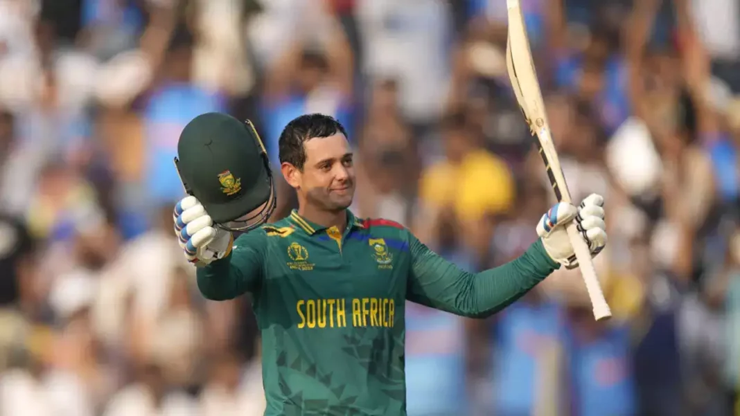 Quinton De Kock Named ODI Player Of The Year